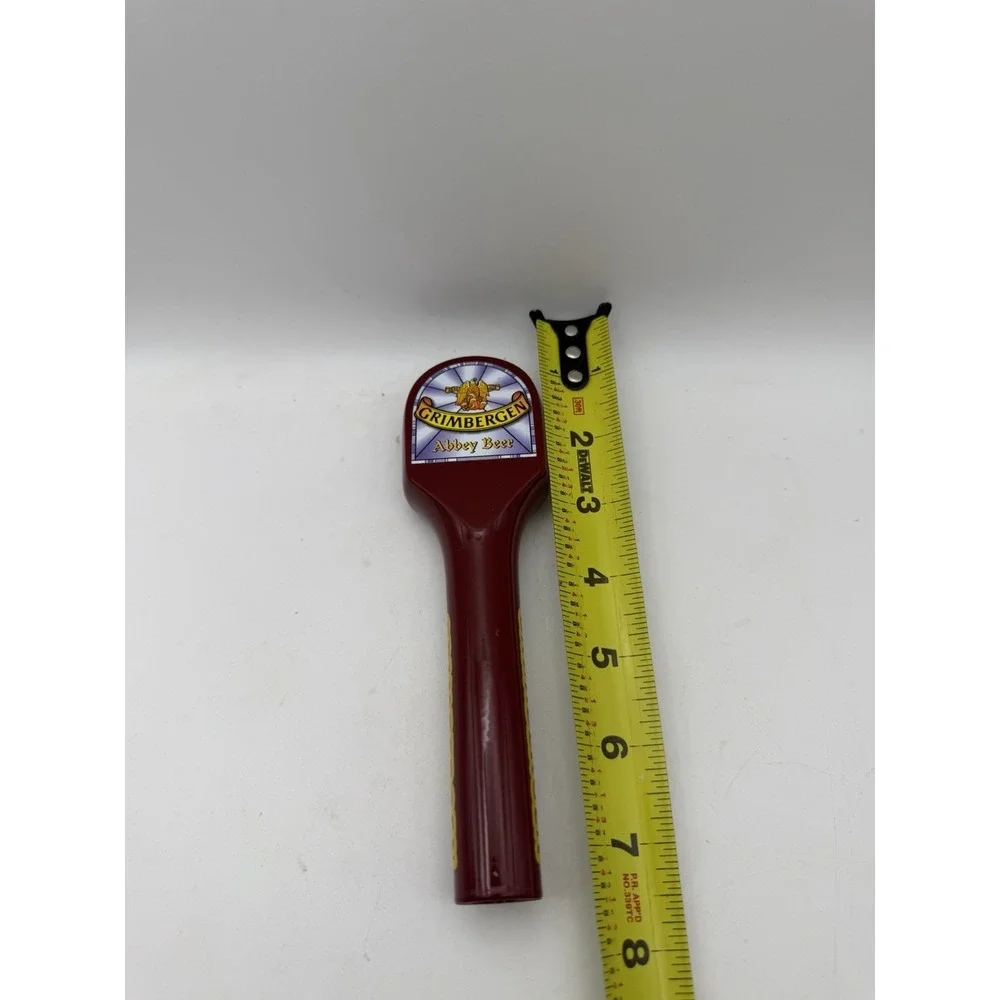 Grimbergen Belgian Abbey Beers Spindle Tap Draft Handle Pub Bar Mancave